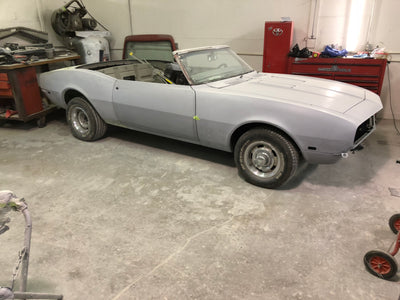 1968 Chevy Camaro restoration Body Work
