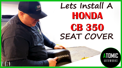 Tips And Tricks Honda Cb 350 Seat Cover Install.